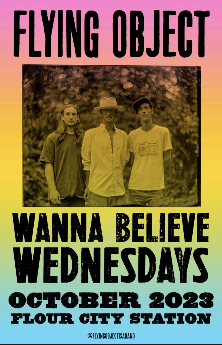 ChaseTheArt's tweet photo. Boom!
Got a new band together with my big brother and super homie! And we're doing a Wednesday night residency in #ROC for the month of October!
Should be an awesome time!
#FlyingObjectIsABand https://t.co/75JelRvjMH