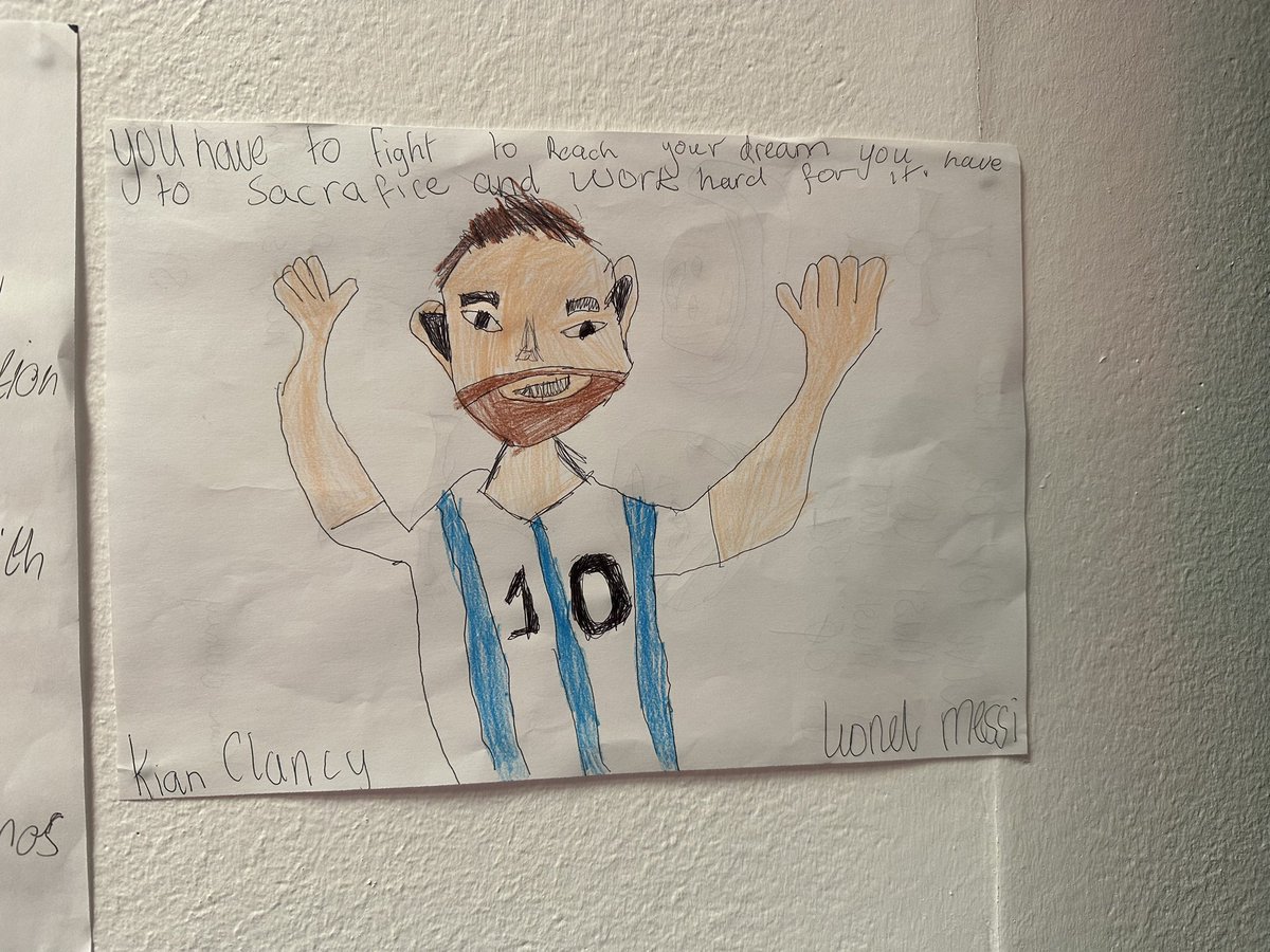 S2 R.E 

Learning about Saints, Inspirational people &amp; Quotes - 🤫

Pupils chose a Saint or inspirational person and illustrated how meaningful and influential these words can be to help us live our lives everyday full of love &amp; respect💚

Well done all👏🏻💪
<a href="/StRochRE/">St Roch’s RE & Caritas</a> 
<a href="/St_Rochs/">St Roch's Secondary</a>