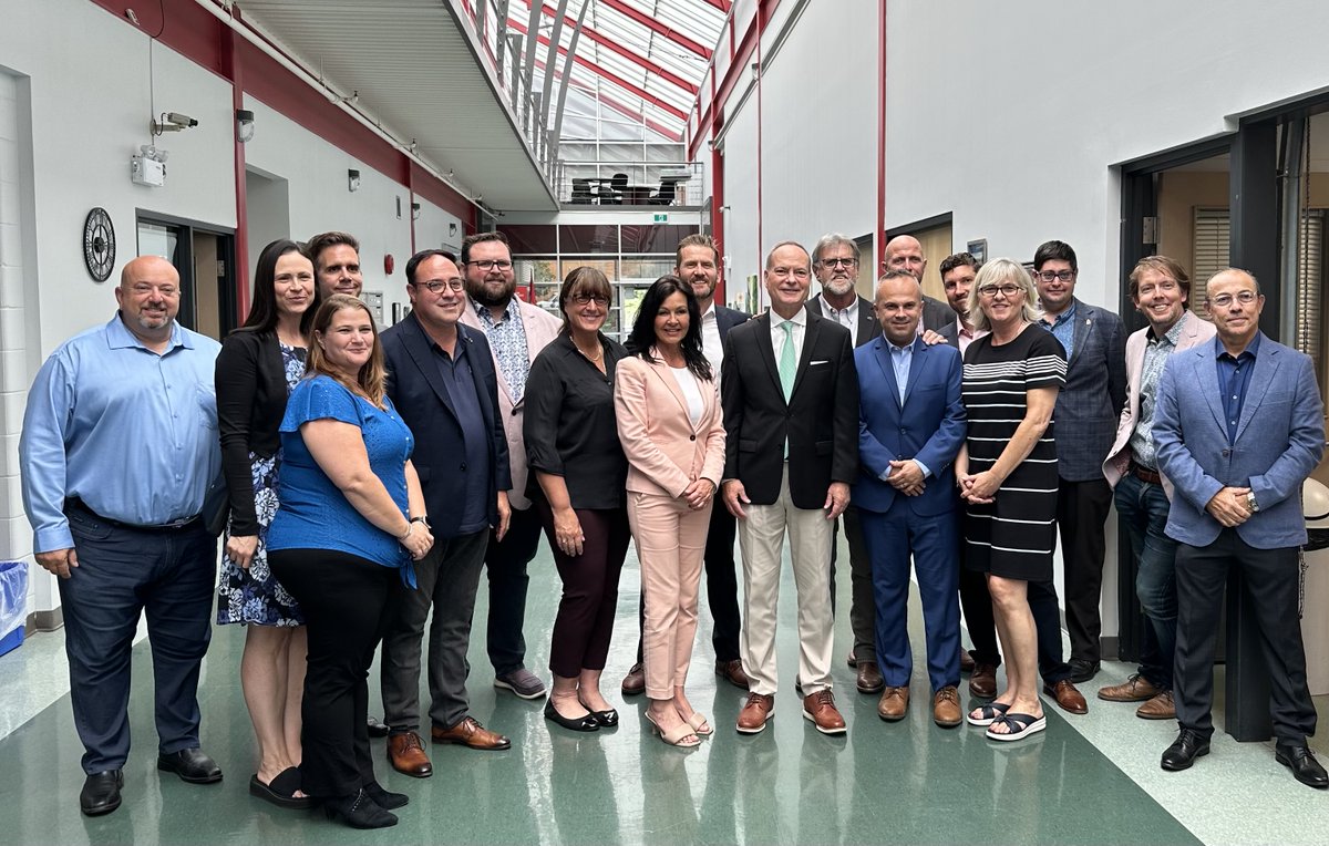 Flamborough Chamber of Commerce hosts the Ontario Minister of Finance and other business leaders over afternoon coffee on Wednesday, August 30, at the Hamilton Technology Centre