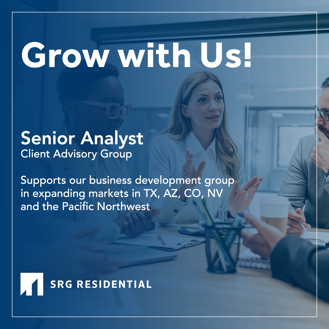 SaresRegisGroup's tweet photo. Seeking seasoned multifamily analyst. Location flexible Newport Beach, Austin, or Phoenix APPLY https://t.co/zUmmZThY3U #srgresiential #saresregisgroup #clientadvisorygroup #businessdevelopment #analyst #propertymanagement #multifamily #careers #opportunities #jobs #SoarWithSRG https://t.co/bNNKeOd9zj