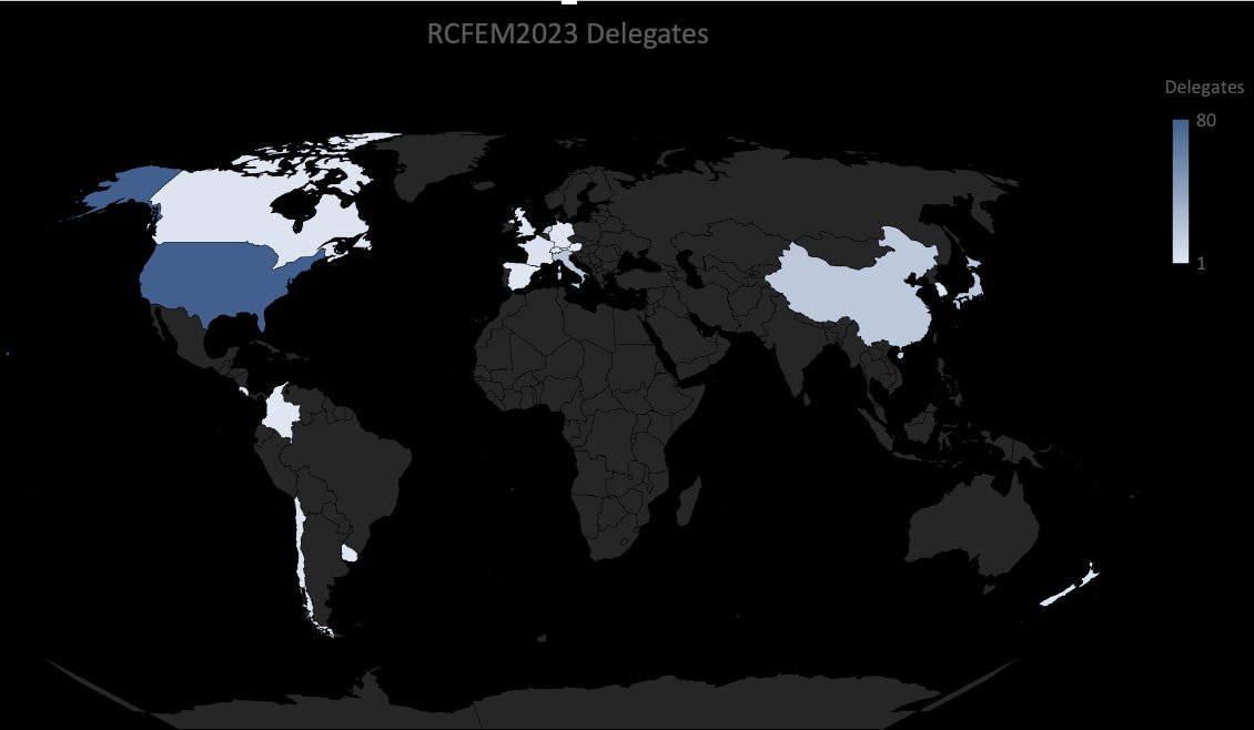 rafaelotinoco's tweet image. September is for #RCEM2023.
Almost 200 delegates from 20 countries gathering in Urbana-Champaign (in person and online).

Still time to join us at:
rcem.cee.illinois.edu