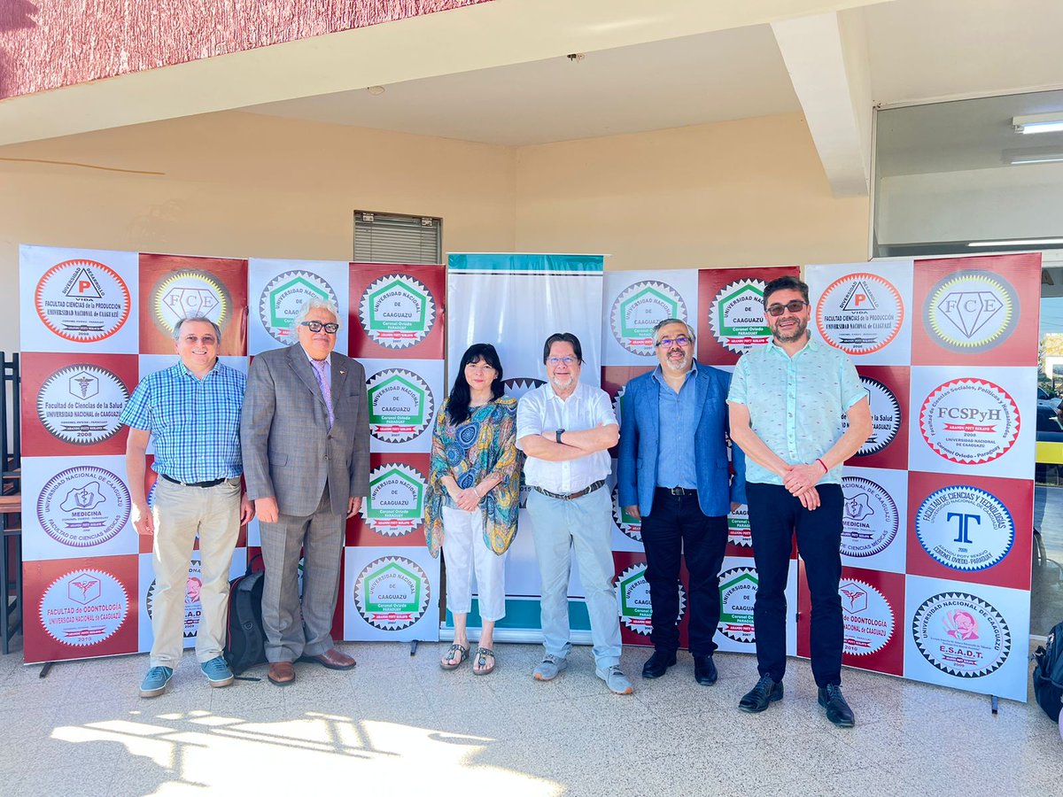 CIGESUFRO's tweet photo. Académicos del CIGES y del Departamento de Salud Pública dictan cursos en Paraguay

https://t.co/MkL2N0LWZ2 https://t.co/vRffsb8weK