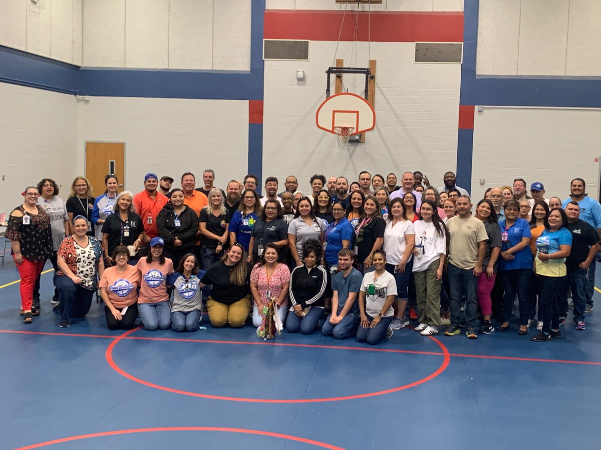 NISDReddix's tweet photo. As we wrap up our first week of the @NISDReddix  2023-24 school year, our Principal gave the ENTIRE Reddix staff the Reddix Spirit Stick!    
ONE TEAM-ONE VISION! 
@NISD @NISDSpecialEd https://t.co/H5741AzpbE
