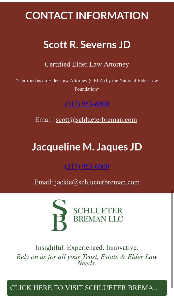 Severns & Howard, PC merged with Schlueter Breman (@pcseverns) on Twitter photo 