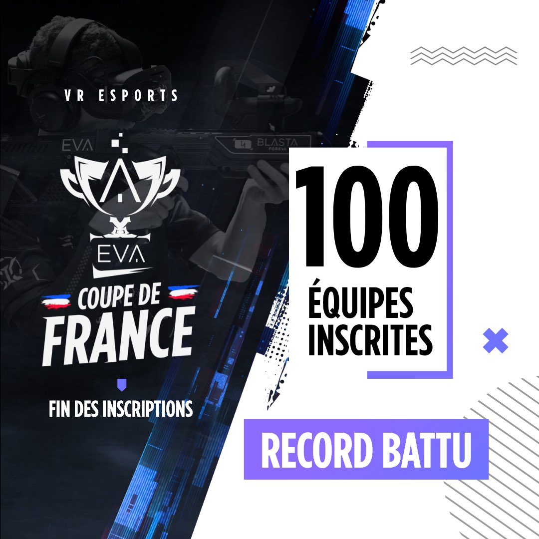 100 équipes. 
1 seul champion.🏆
Les qualifications de la Coupe de France commencent dans quelques jours 🇫🇷