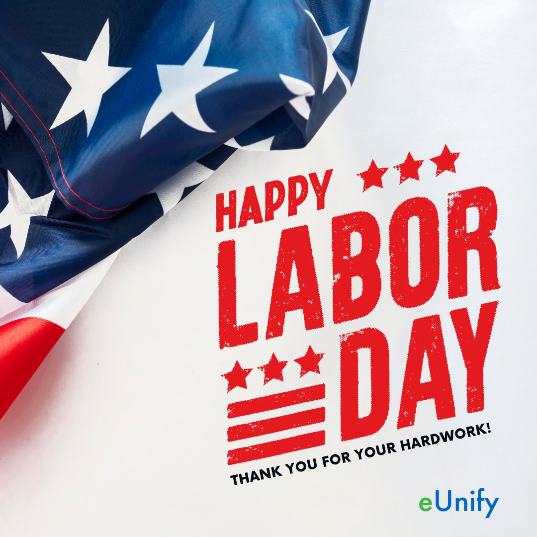 Happy Labor Day weekend from eUnify! 

#Laborday #eUnify #hoasoftware #hoamangement