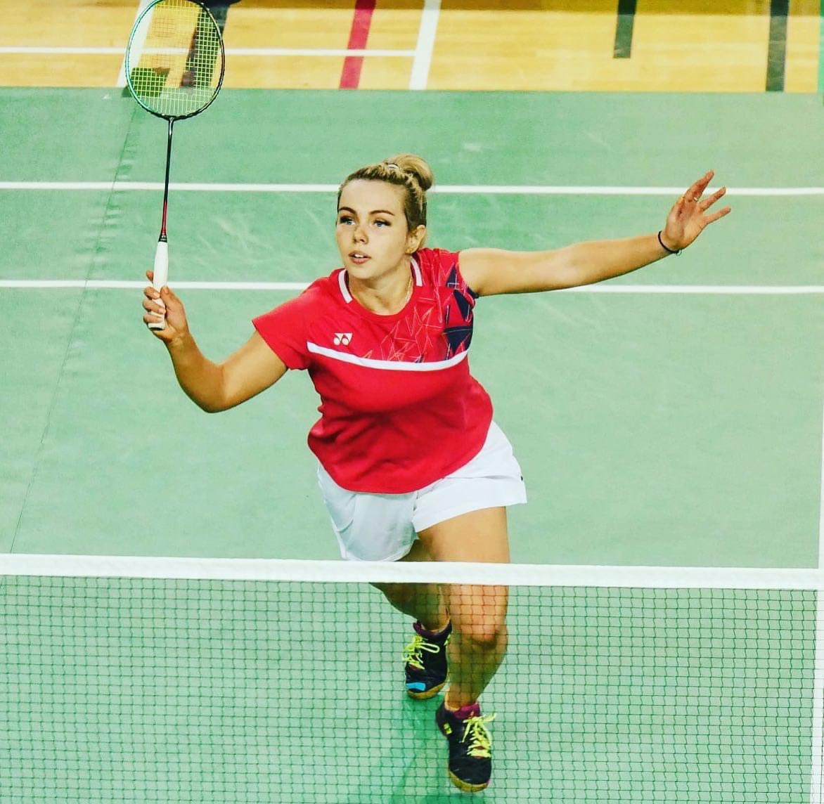 **Bronze for Darragh in Lagos** Rachael Darragh lost out in the semifinal to number one seed Lauren Lam 🇺🇸 23-21 21-12. A fantastic podium finish from Rachael following on from a strong World Championships 👏💪☘️
