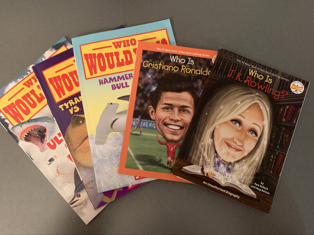 Wanted to say a THANK YOU to <a href="/MrsThompson_WMS/">Tiffany Thompson</a> &amp; L. Milner for the awesome additions to our classroom library!