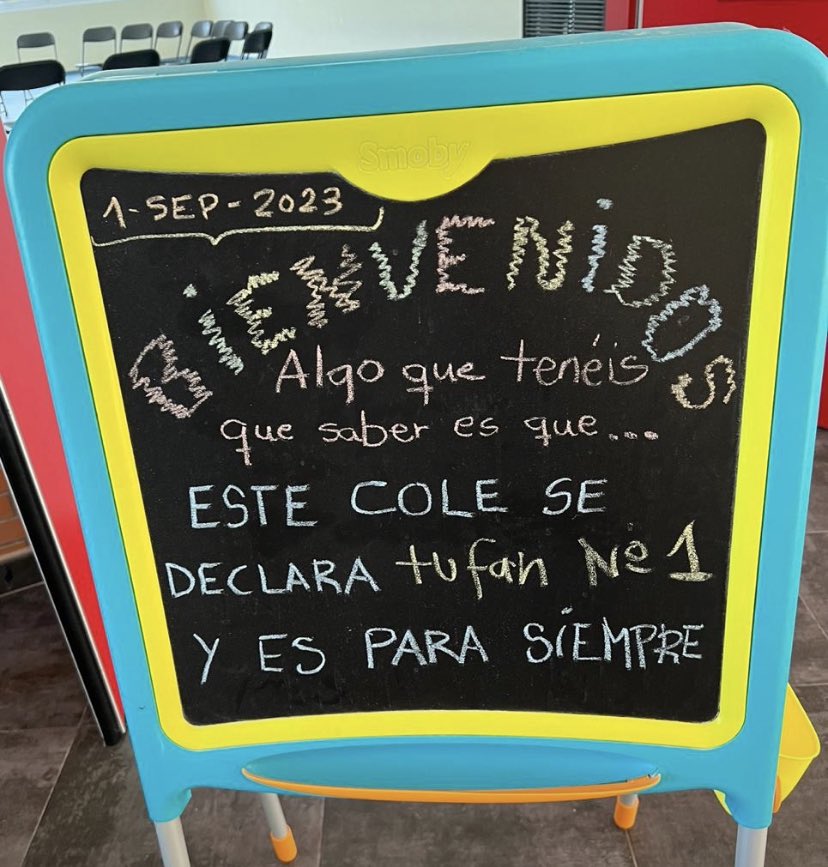 Llega septiembre e iniciamos el curso 2023/24.

Con ilusión damos la bienvenida al profesorado y con alegría, estrenamos nuevos espacios en el centro. 

El día 6 recibiremos a quienes dan vida al colegio, nuestros alumnos/as!

…👩🏼‍🏫👩🏽‍🏫👨🏼‍🏫

#Educación

<a href="/AytoLeganes/">Ayuntamiento de Leganés</a>  <a href="/ComunidadMadrid/">Comunidad de Madrid</a>
