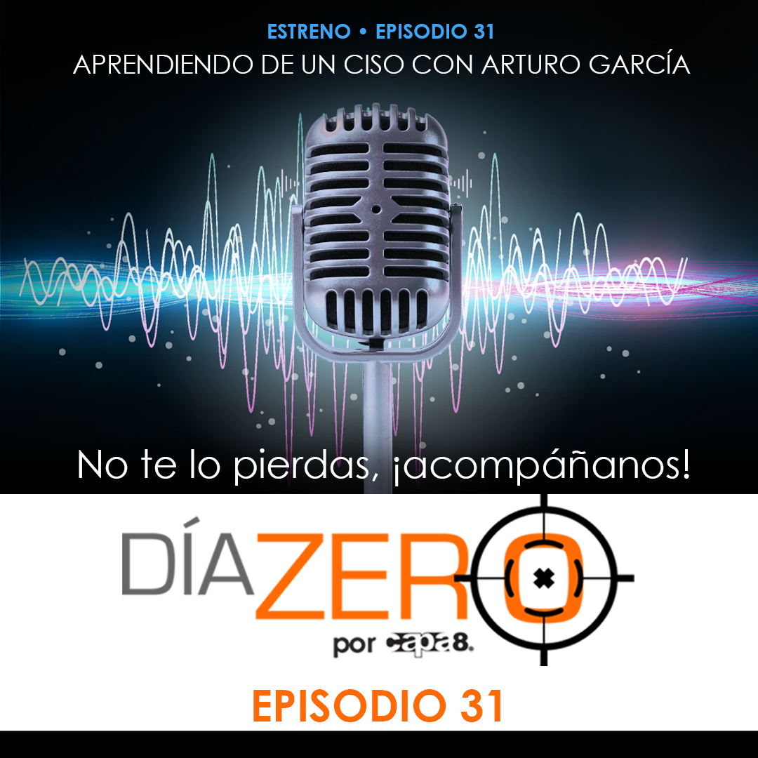 Contacto_Capa8's tweet photo. Episodio de Estreno
T1-E31: APRENDIENDO DE UN CISO CON ARTURO GARCÍA.
¡Acompáñanos! https://t.co/eLPq5HZCxw
#HablemosDeSeguridad #Capa8 #DíaZero #Ciberseguridad #AprendiendodeunCISO #CISO #empresas #negocios #gobierno #ciberespacio #ciberpoder #ciberresiliencia #ciberriesgos https://t.co/t5BsGI2Dzs