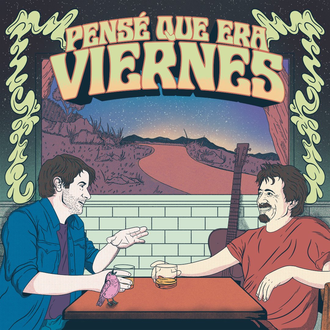 ¡Habemus tapa! Les presentamos la tapa de nuestro primer disco en sus dos versiones. Diseño del gran <a href="/fundiebiela/">fundiebiela</a> 🎶