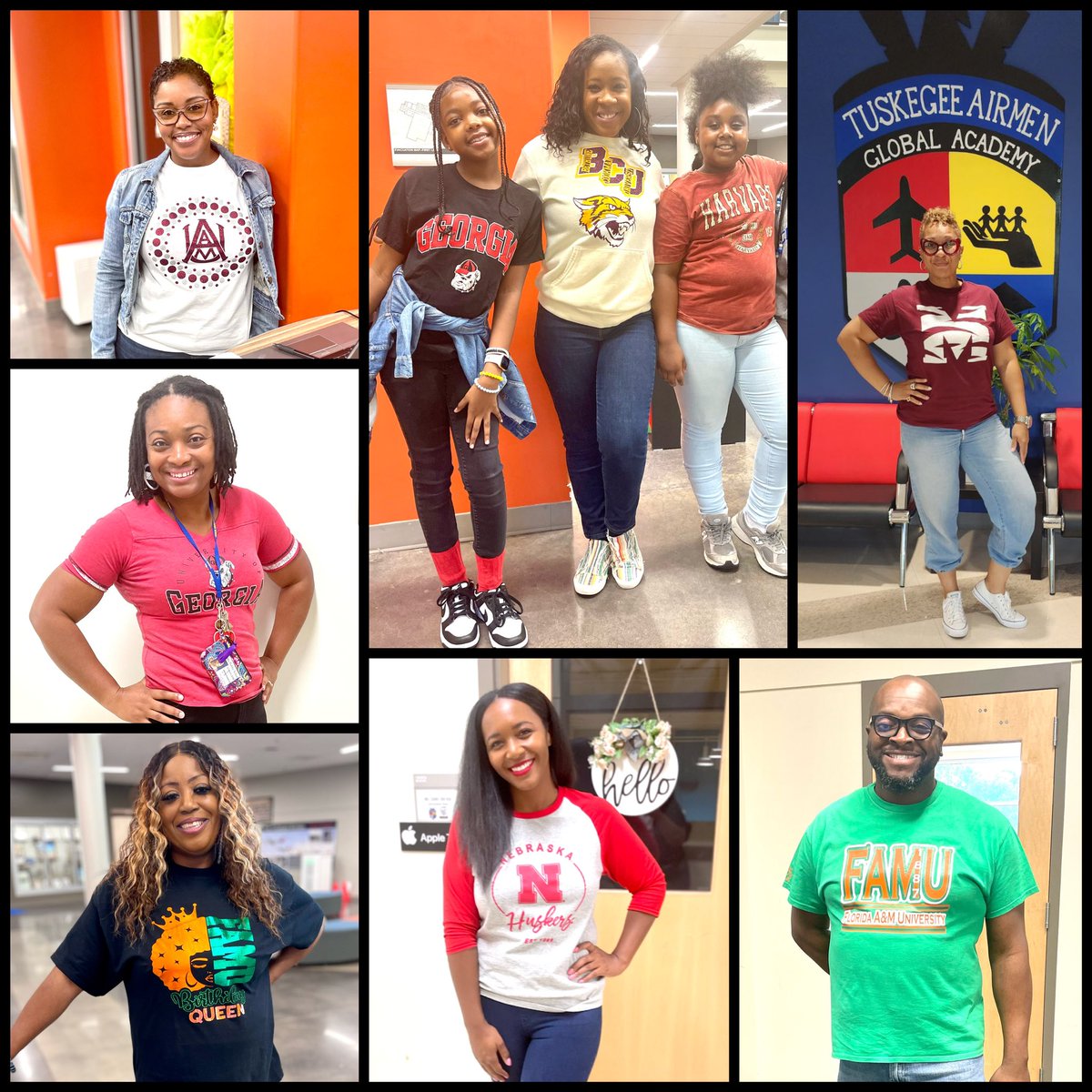 We Represent On “College Day” @APSTAGAcademy! Preparing our scholars for college, career and beyond! #APS5WholeChild #SEL #ChangeAgent @melsithole @Retha_Woolfolk @EducatorBowden @marcopitts @SEL_APS @apsupdate @ATL_Counselors @aps_view