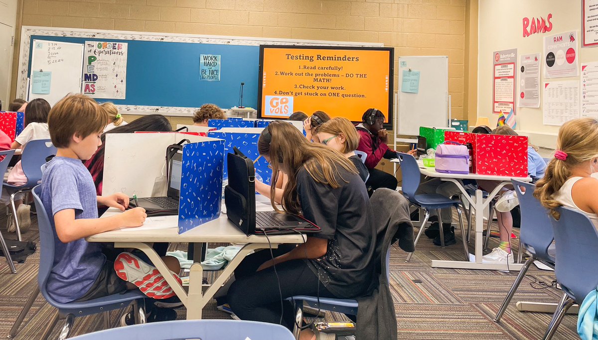 MsFuquasClass's tweet image. Today has been a reflective time for me.  With my classes completing rigorous assessments, formative and summative, I’m reminded of how much growth they have already made in just 6 weeks.  #RAMSRiseUp