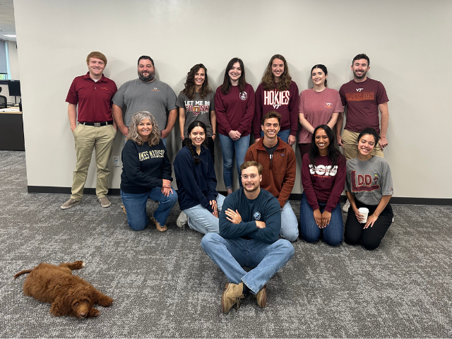 timmonsgroup's tweet photo. Happy #CollegeColorsDay from the Timmons Group team! We love seeing the school pride! ππ #LifeAtTG https://t.co/XLN4JjGhBx