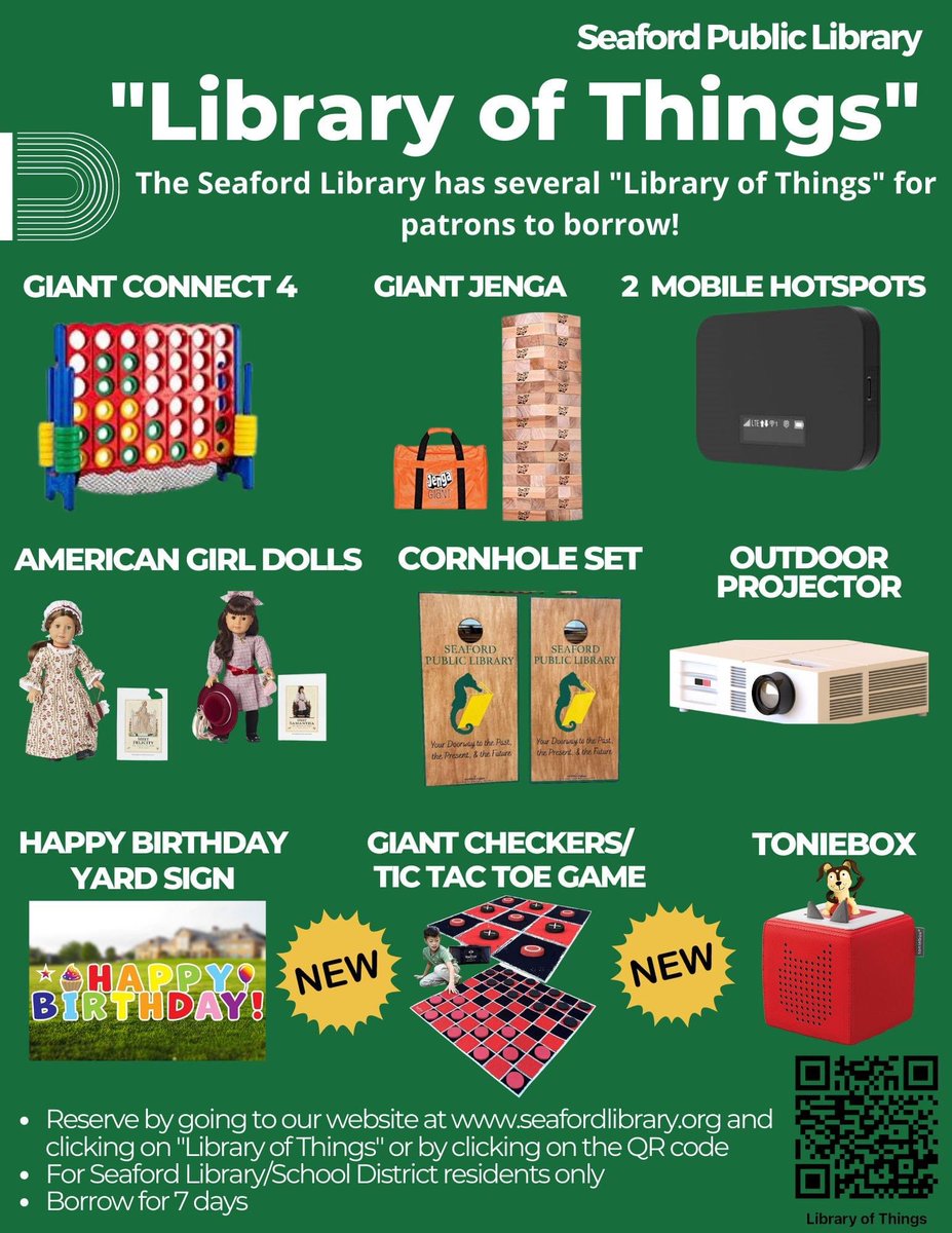 Seaford Library Children’s Department tweet media