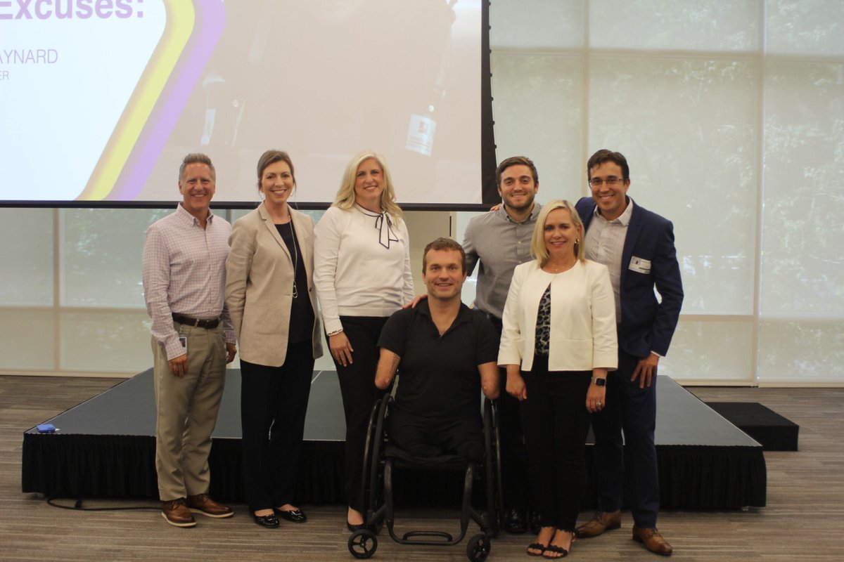 genuinepartsco's tweet image. Yesterday, we hosted a Wellbeing Speaker Event featuring Kyle Maynard, an entrepreneur, speaker, bestselling author, award-winning extreme athlete and the first man to bear crawl to the top of Mount Kilimanjaro! We were all inspired and motivated by Kyle.
#LifeAtGPC #WellBeing