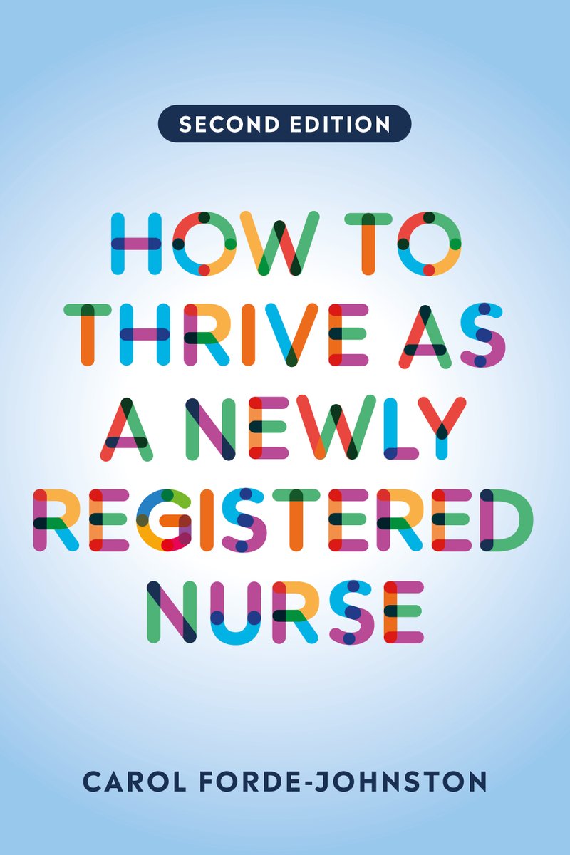 Second edition of my book: How to Thrive as a Newly Registered Nurse out! Great present for Newly Registered Nurses 😍 @RCNNRN @RCNStudents @OUH_Nursing @ariel_lanada Buy direct from publisher @lanternpublish on link: lanternpublishing.com/product/how-to… Or Amazon: amazon.co.uk/Thrive-Newly-R…