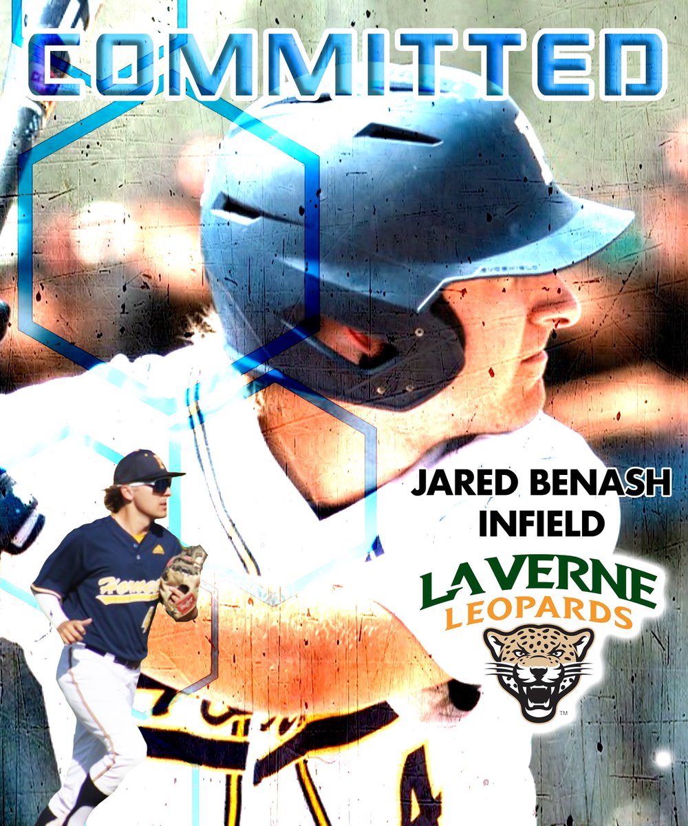 Congrats to Jared Banesh on his commitment to the University of La Vern. The Leopards got a plus plus baseball player! @BenashJared