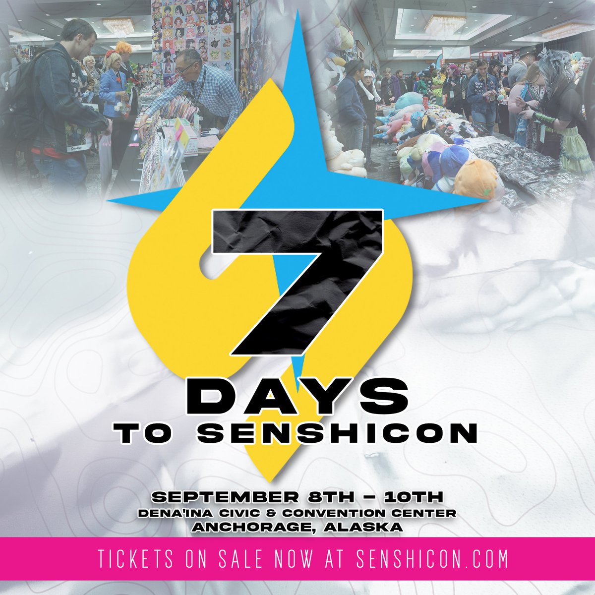 1 week away from the start of Senshi Con 2023!Exhibitors are busy polishing all of the amazing artwork, and merchandise at the Exhibitor Hall. If you missed your chance to buy tix online, your still to buy at the door. 
#senshicon #senshicon2023 #exhibitiors #cosplay #anime #AK