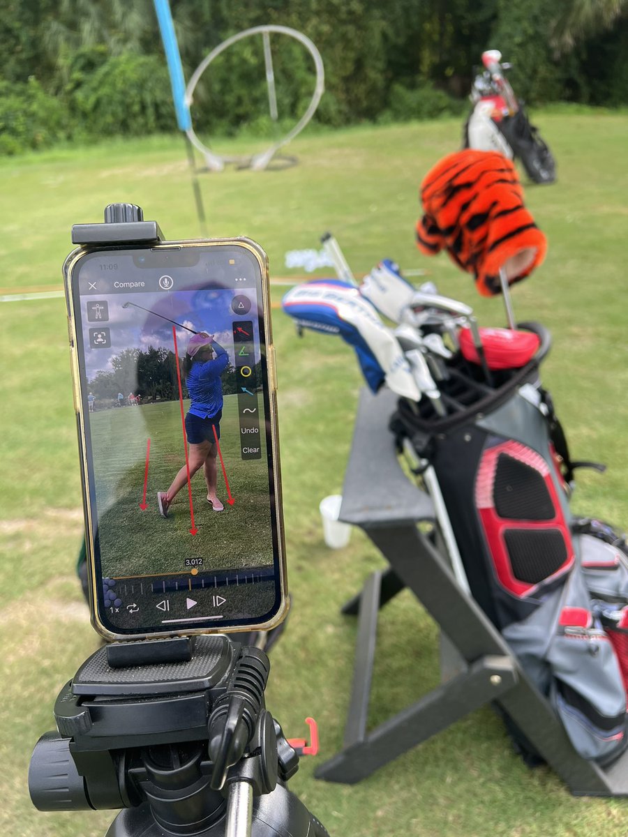 amycalandrino's tweet photo. Making strides in my golf journey! 🏌️‍♀️ I'm a third of the way to the #10000HourRule. For those unfamiliar, this rule suggests that to achieve mastery in any field, one needs approximately 10,000 hours of practice. The dedication and discipline it takes is evident in the progress I've made. Big thanks to my coaches, Brendan Kennedy and Steve Brewer, for being with me on this journey. Can't wait for the nine hole golf league to start in just a week! ⛳️ #OnThePathToMastery #PerformanceMindset #Golf