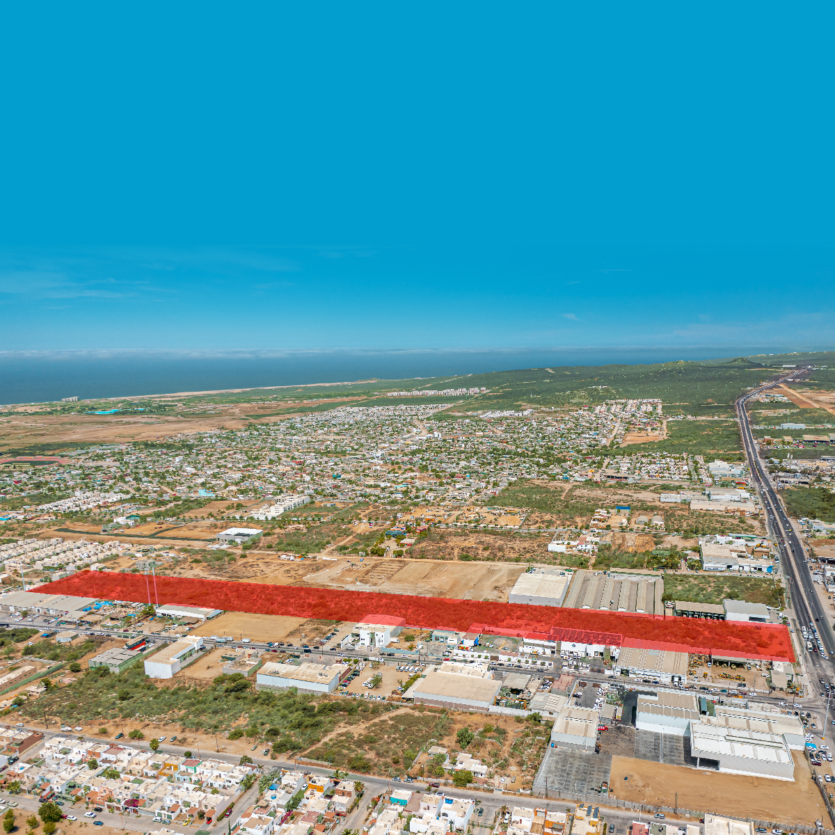 CABO COMMERCIAL-RESIDENTIAL LAND – TRANSPENINSULAR HIGHWAY KM-19
Offered at $8,900,000 USD | $150,561,300 MXN
538,195.52 TOTAL SF | MLS: 23-2209

Listed by @MartinTheAgency & Carl Velleryd

Prime parcel for commercial or residential use. This parcel has over 78 linear meters (256