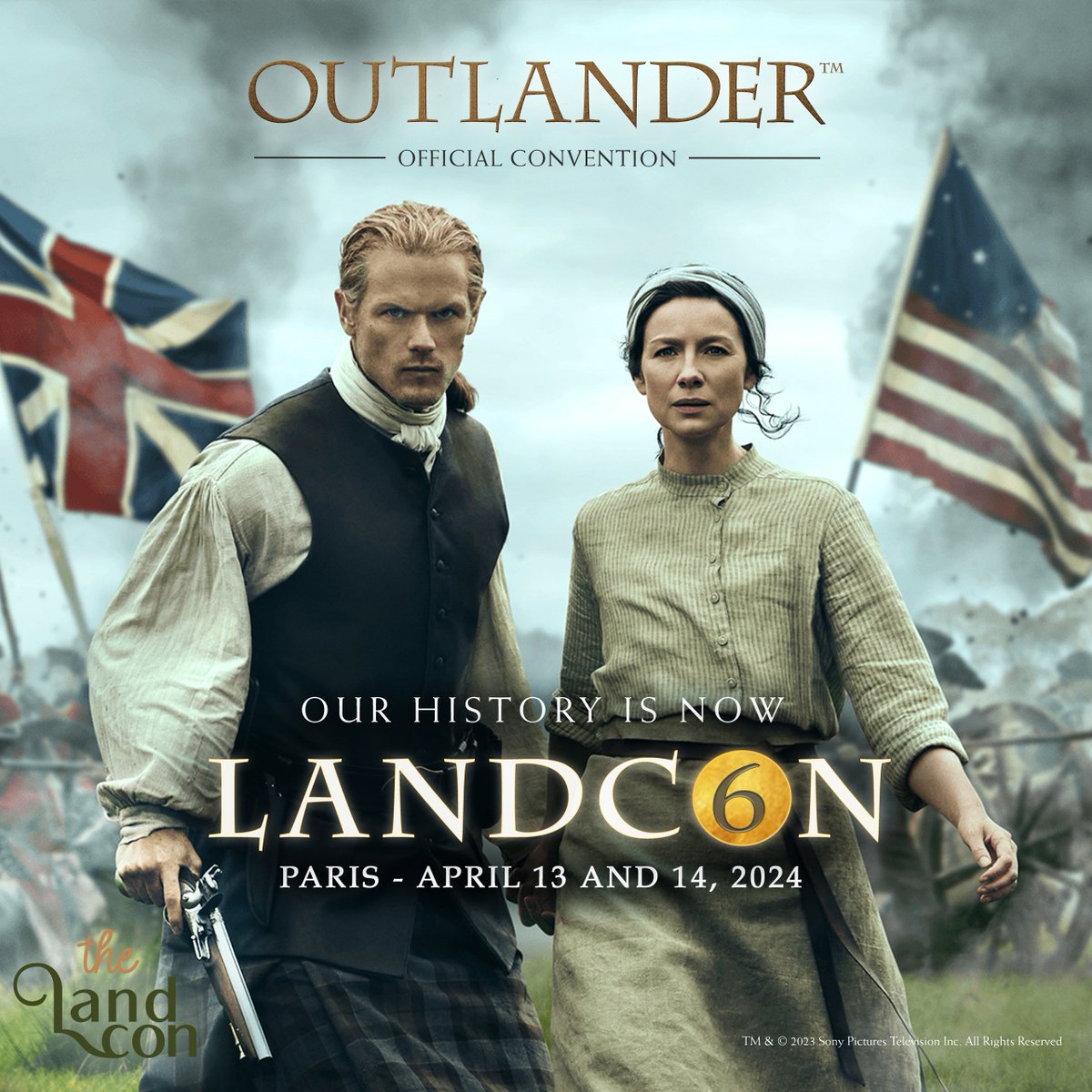 📷Our History Is Now ! 📷
Tickets for The Land Con 6 official #outlander convention are now available !
📷 billetweb.fr/land-con-6
La billetterie de la convention officielle The Land CON 6 est ouverte !
#JESUISPREST #TheLandCon #Convention #Sassenach #TLC6 #LandCon