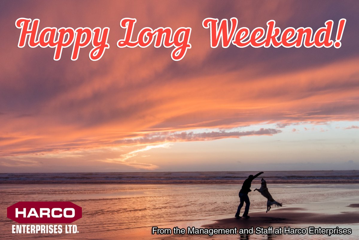 Have a fun and safe Labour Day weekend from the management and staff at Harco. #labourdayweekend #longweekend #labordayweekend2023 #LabourDay2023
