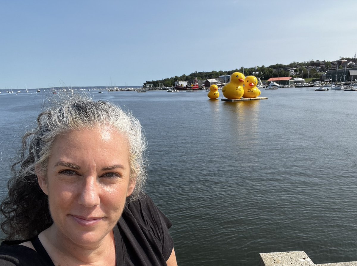 RStefansky's tweet photo. The duck abides.
@JoyDuckME 

#Belfast #Maine #Joy https://t.co/pG8jl6EElT