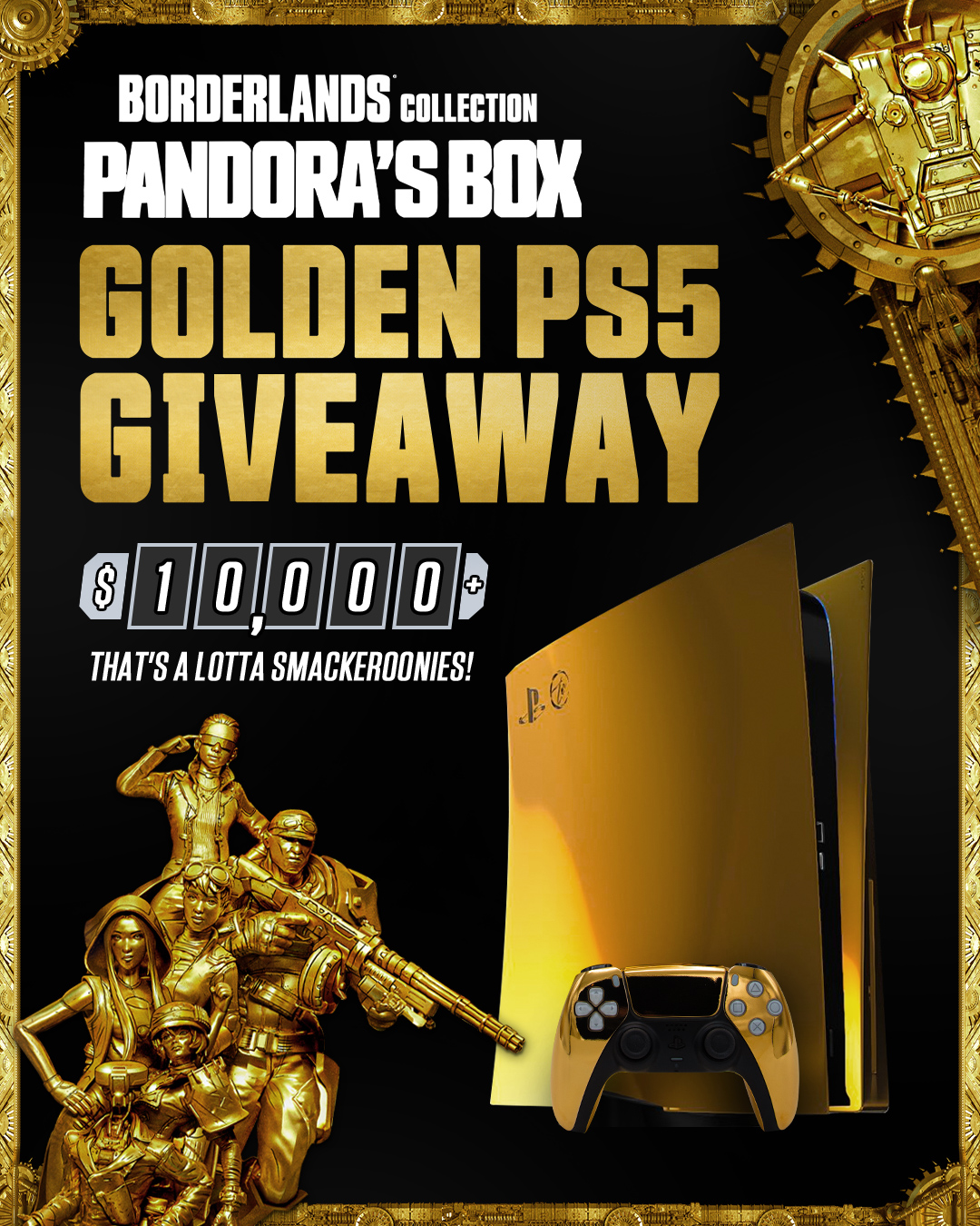 24k gold golden ps5