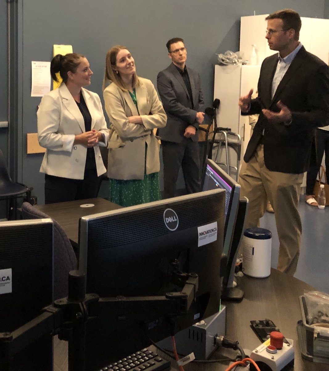 We were thrilled to host MP @JenicaAtwin for a tour of our CARE centre. This unique centre integrates clinical rehab & research, state-of-the-art facilities, and education. Rehabilitation is increasingly important as Canada’s population ages. #MobilityRehab