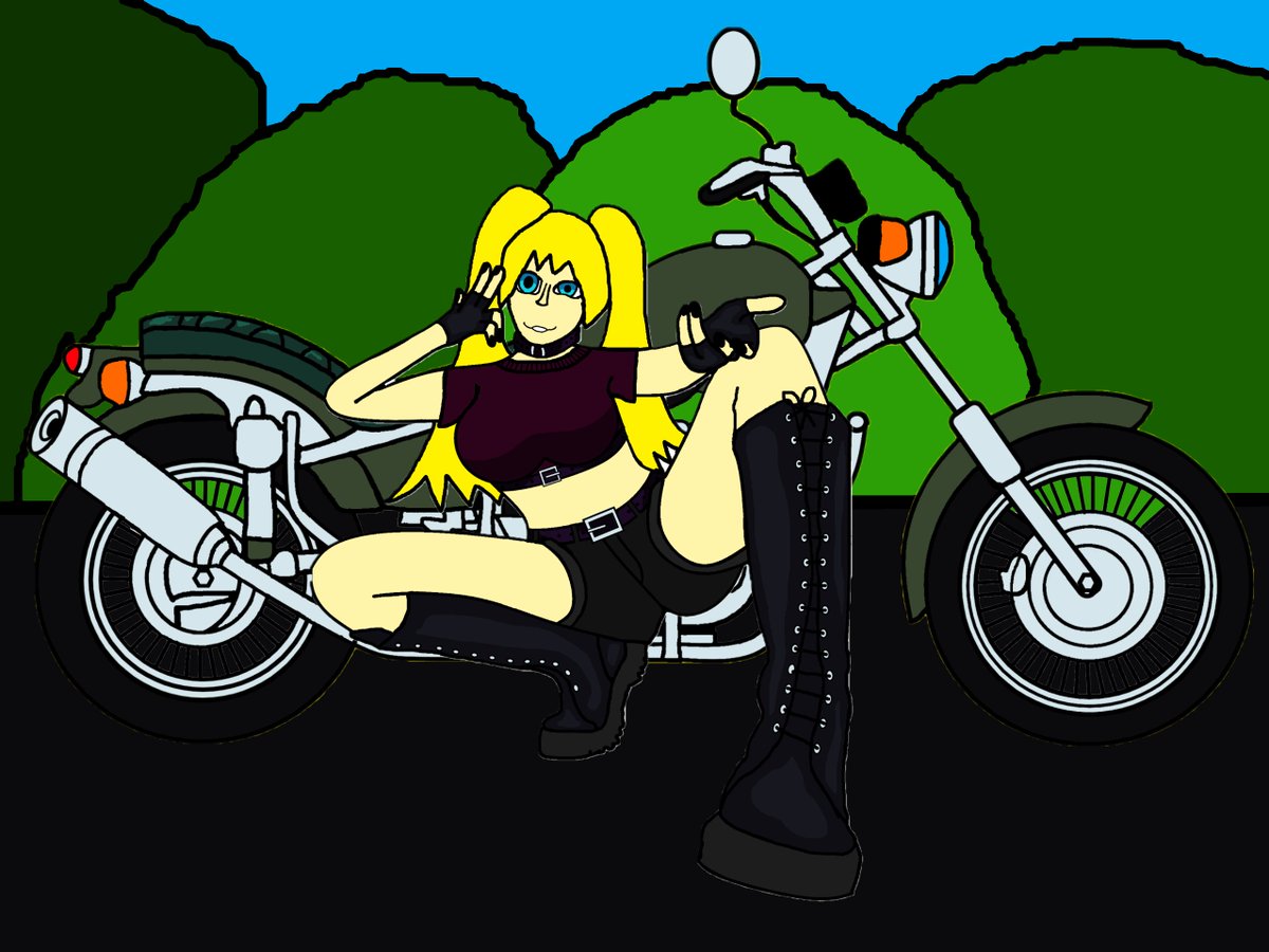 mavkayuri's tweet photo. Stepova Mavka biker #artwork #goth #egirl #anime #gothgirl #punkrockgirl #mavka #bikergirls #gemingirls #driansworld #drians #characterart #ilustration #featureme #animeedits #artcollector #gothbeauty #animeworld #motolover #polishgirl #motogirl #motolife #bikeracing #bikergirl https://t.co/fQiAdZ00Lo