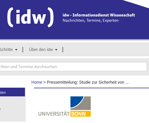RehmTechnology's tweet image. Uni Bonn: Diese Studie zur Sicherheit von #Opensource spricht für sich: idw-online.de/de/news818351 #Linux #Microsoft