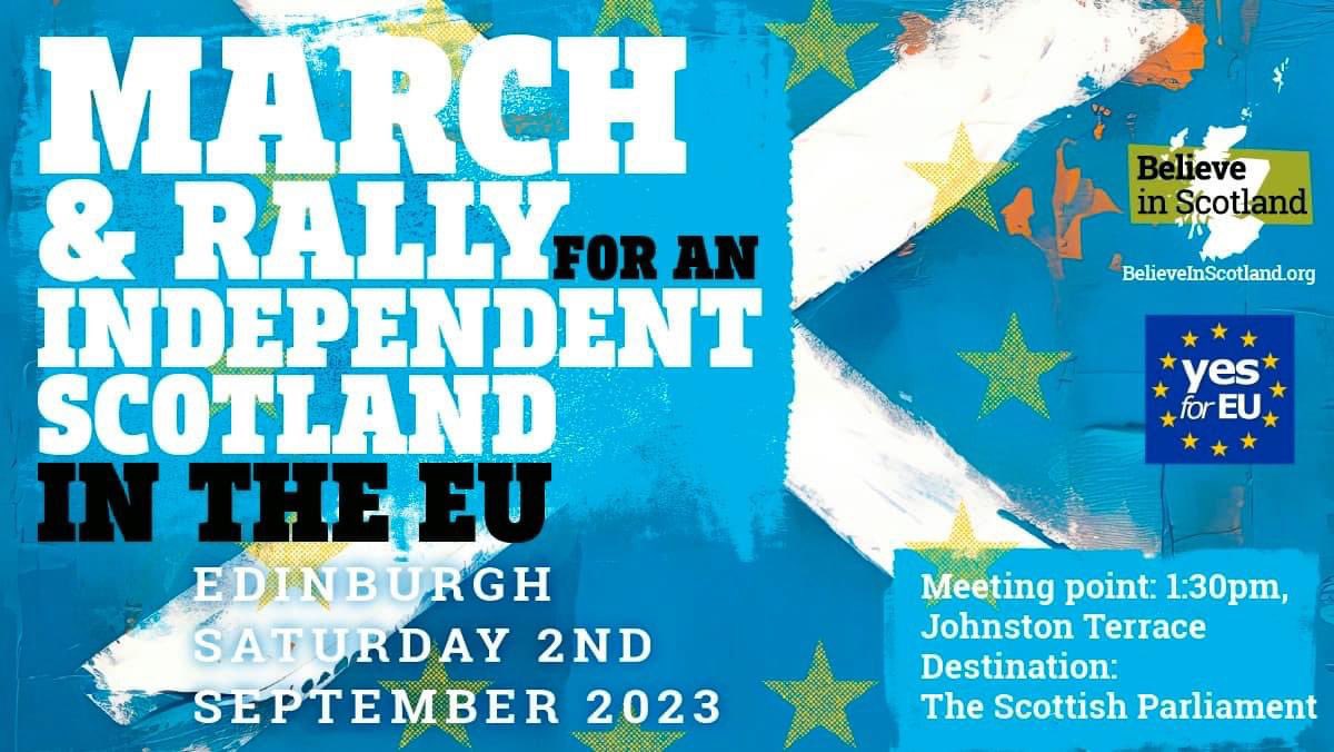 🏴󠁧󠁢󠁳󠁣󠁴󠁿@BNUSNP and @EastwoodSNP will be there. #BelieveInScotland #YesforEU
