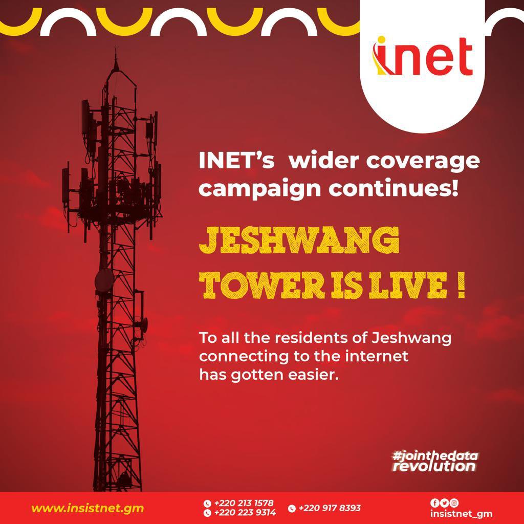 InSISTNet_gm's tweet image. INET’s wider coverage campaign continues !Jeshwang tower is live ! 

To all the residents of Jeshwang connecting to the internet has gotten easier .
#inet #Jointhedatarevolution #Inettv #newtower #jeshwang #fastinternet