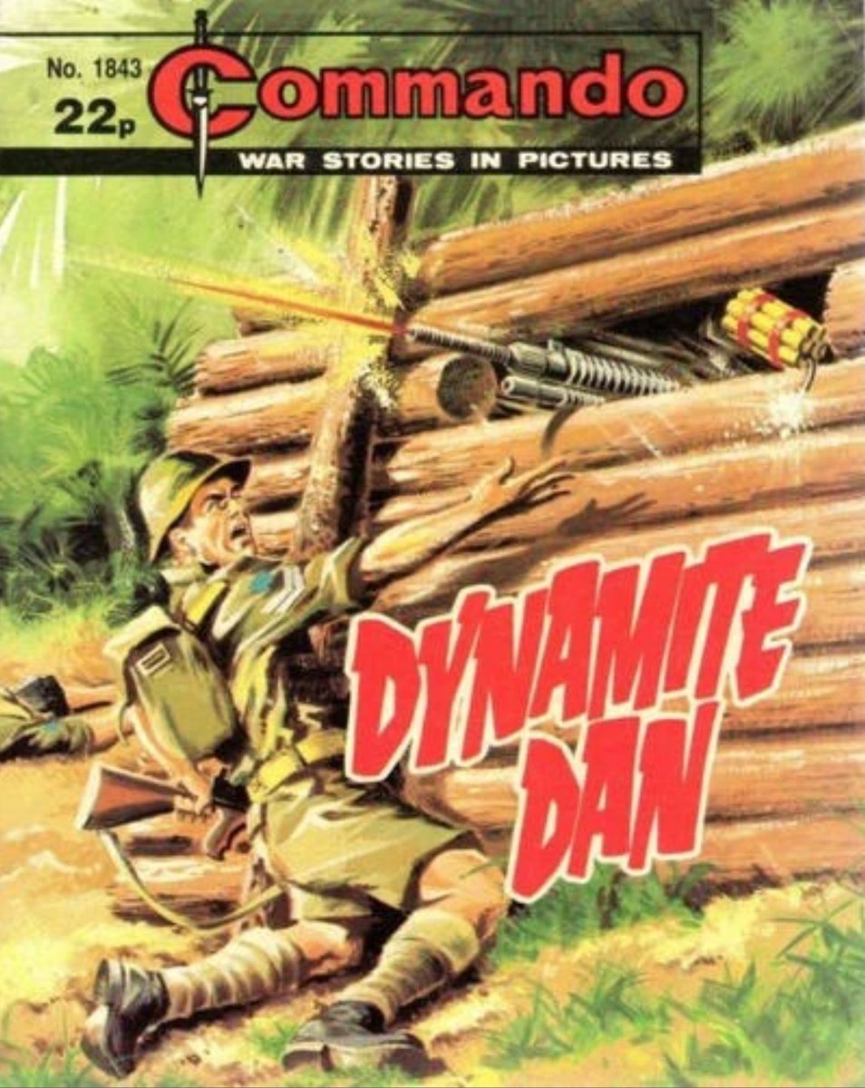 CommandoComic's tweet photo. Commando first or fav!
Mark Fisher says “I loved one called Dynamite Dan."
Let us know your first or fav Commando! -QM
#comics #commando #commandocomics #history #artwork #ww2 #warcomics https://t.co/6xRP40DhNj