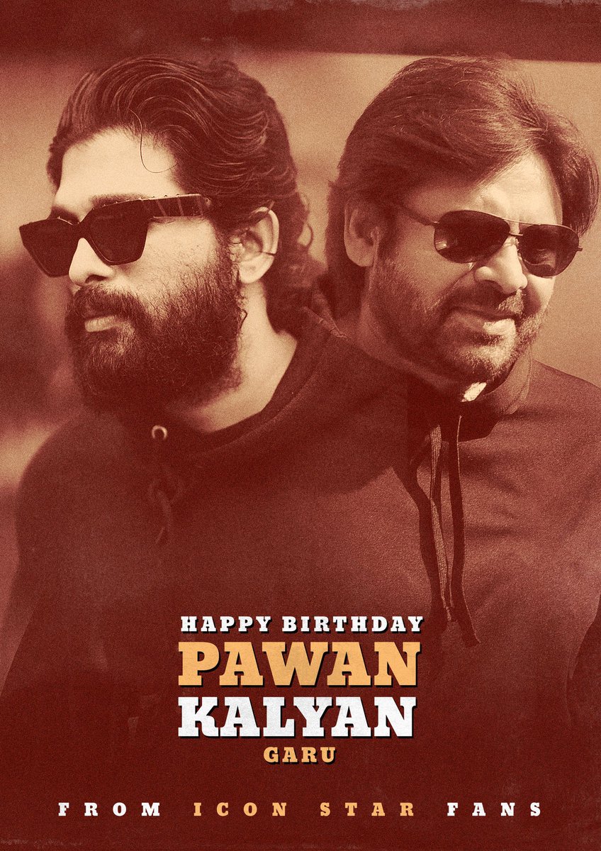 Siva_AADHF's tweet photo. Happy Birthday to @PawanKalyan garu ! 

Your commitment to social causes and  fearless pursuit of what you believes in have earned the respect and admiration of many. 

Wishing you a fantastic birthday from ICON star @alluarjun's fans! 🎉🎂🌟

#HBDJanaSenaniPawanKalyan https://t.co/DRBxs7tJUL