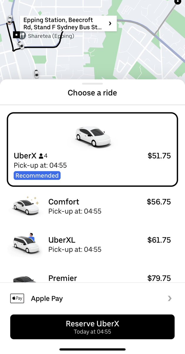 1eatherman's tweet photo. Uber, why is it that I’m being charged 40 dollars extra for scheduling (an hour) in advance? Absolute ripoff https://t.co/Lx2s08Fxx6