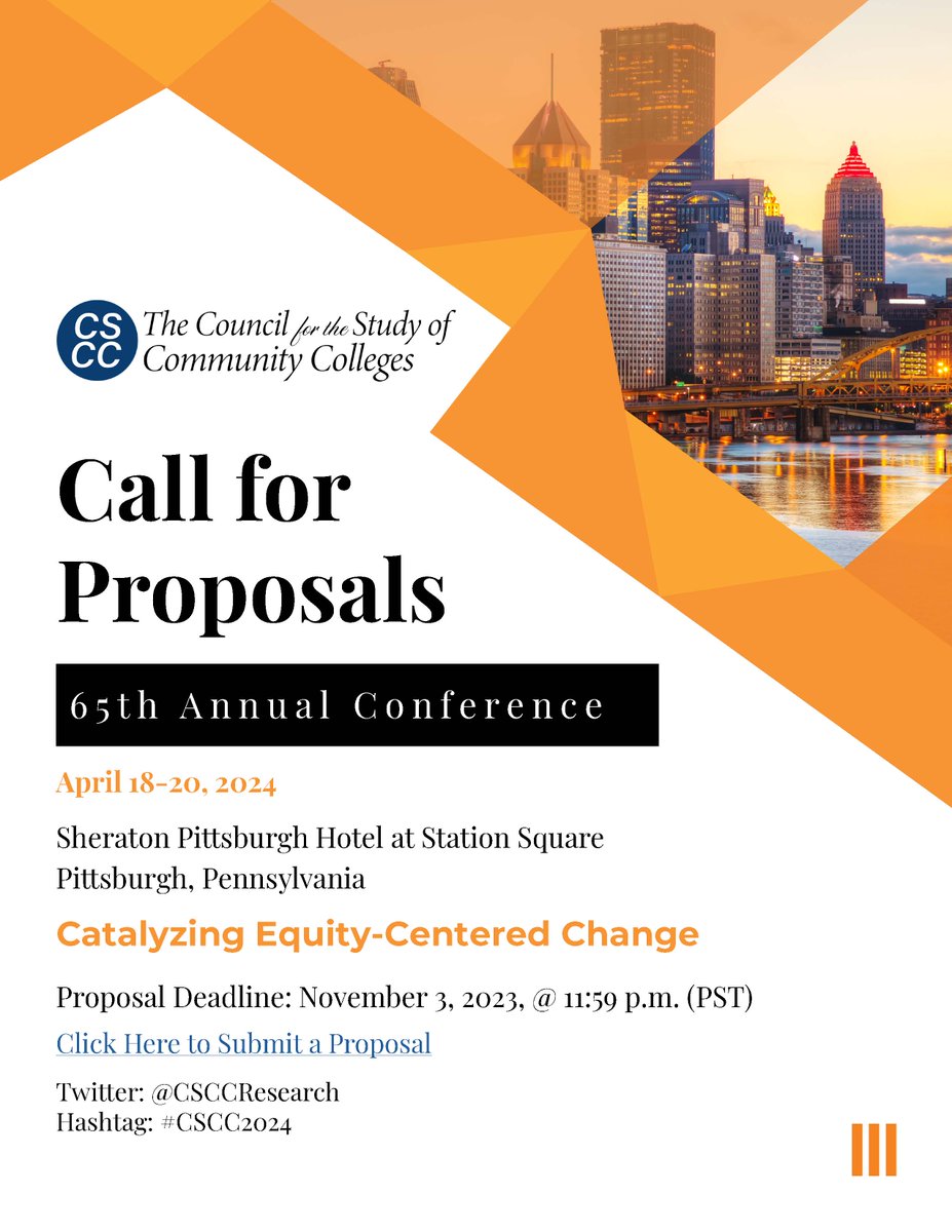 We hope you're ready for #CSCC2024! The Call for Proposals is here! Check it out here: cscc.pitt.edu/wp-content/upl…. We look forward to your submissions and participation.