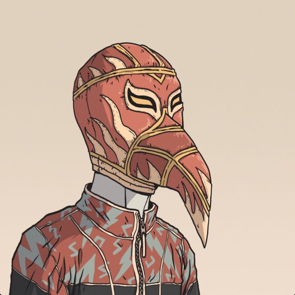 MINTED THIS MF 😎 <a href="/ClubBizarreNFT/">Club Bizarre</a>