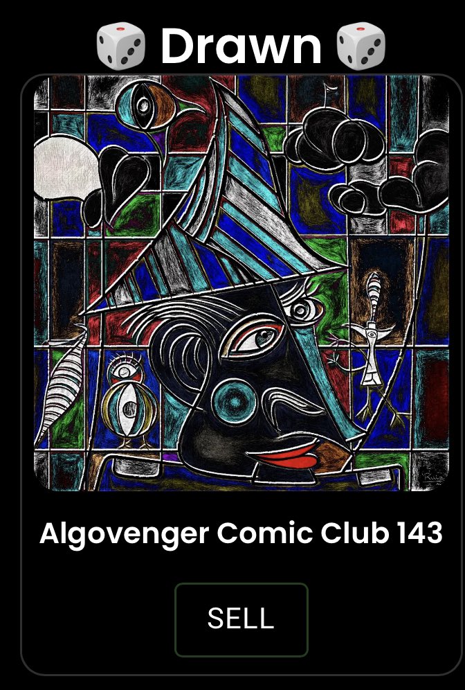 jforcejr84's tweet photo. We out here shuffling abstract masterpieces by the amazing @FunkyRaccoons ๐ฅ๐๐ซถ๐คฉ
@AlgoFoundation got some real talent out here ๐ค๐ค
Go get your shuffle on before itโs too late and always do your own research (but this is art bro ๐)
#Algorand #AlgorandNFTs #algorandhasart https://t.co/CuAbuQnCid