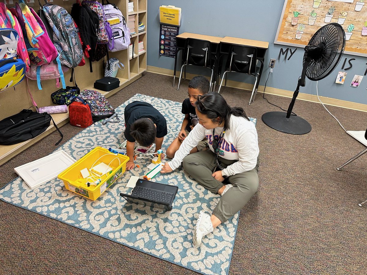 Our STEM Lab is on the move.  Students in 3rd grade today working with our LEGO Spike kits to enhance their learning and take it to the next level.  WAY TO GO!!! <a href="/BaldwinPk_OCPS/">Baldwin Park Elementary</a>  <a href="/OCPSnews/">ocpsnews</a> <a href="/DrRahim_Jones/">Dr. Rahim Jones</a> <a href="/DBrancato22/">Danielle Brancato</a> <a href="/JillAdcock_OCPS/">Jill Adcock</a>