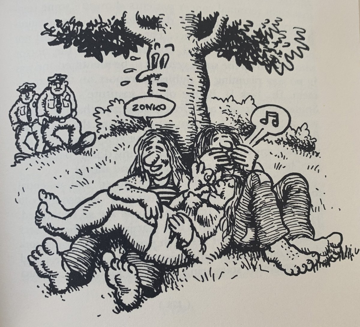 upLVL2's tweet photo. Zap! Feast Your Eyes on 12 Rare, Original R. Crumb Dope Comix - A dozen drawings created by the iconic underground cartoonist to illustrate Michael Stepanian’s 1972 legal guide ‘Pot Shots’ are online for the very first time. https://t.co/pXwtIiXo0t #R.Crumb #zapcomix #cannabis https://t.co/oweDwGNy0r