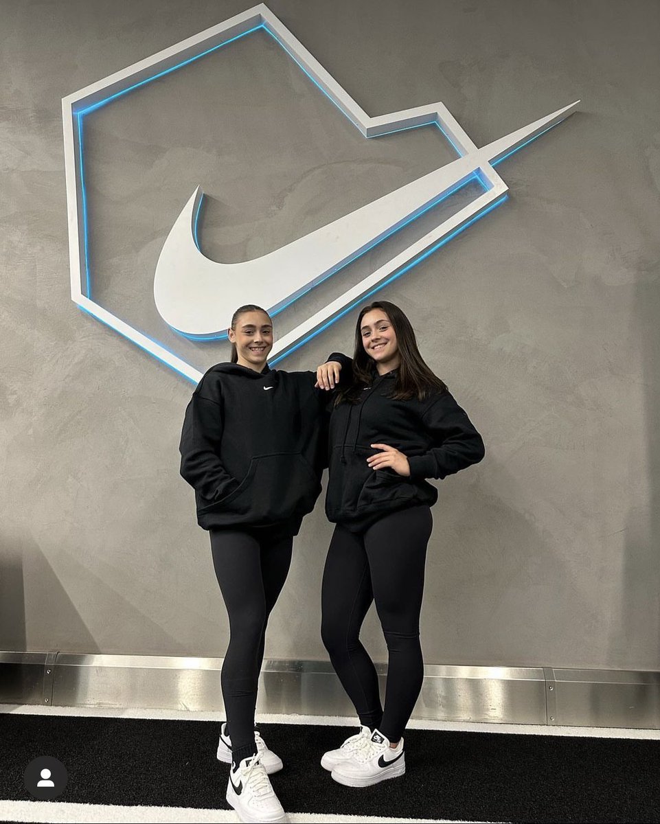Proud of you girls ✔️ #nikeathletes <a href="/JessicaGadirova/">Jessica Gadirova</a> <a href="/JenGadirova/">Jennifer Gadirova</a>