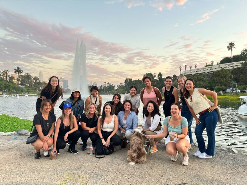 Yesterday, we had a fantastic turnout for our first Eastside Female Founder &amp; Funder walk! Hosted by <a href="/Kvanderark/">Katie Vander Ark</a>, <a href="/sonazsocal/">Sophie</a> and <a href="/TinaDj/">Tina Dj</a> <a href="/AlphaTrendAI/">Performance AI</a>. Given the vast size of LA, there is a need for a stronger Eastside builder community. Join us in growing together.🚀 #longLA