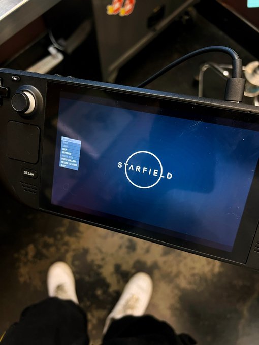 And #Starfield works perfectly on SteamDeck running Gamepass on Windows https://t.co/lroV5UUwEo<a href="/tag/starfield"class="tags">#Starfield</a>