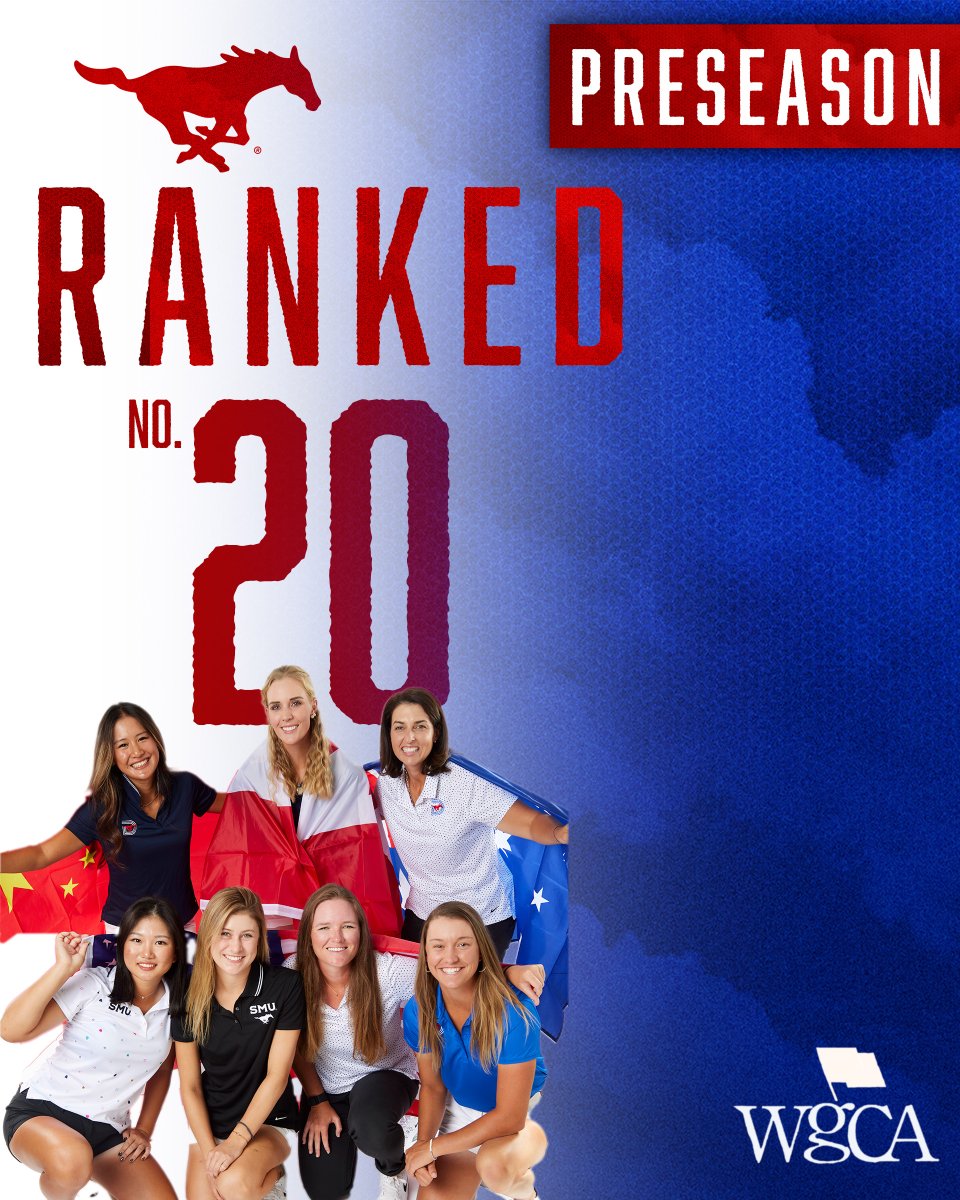 The Mustangs are ranked No. 2️⃣0️⃣ in the nation in the Preseason Mizuno WGCA Coaches Poll!

📖 bit.ly/45AwWVi