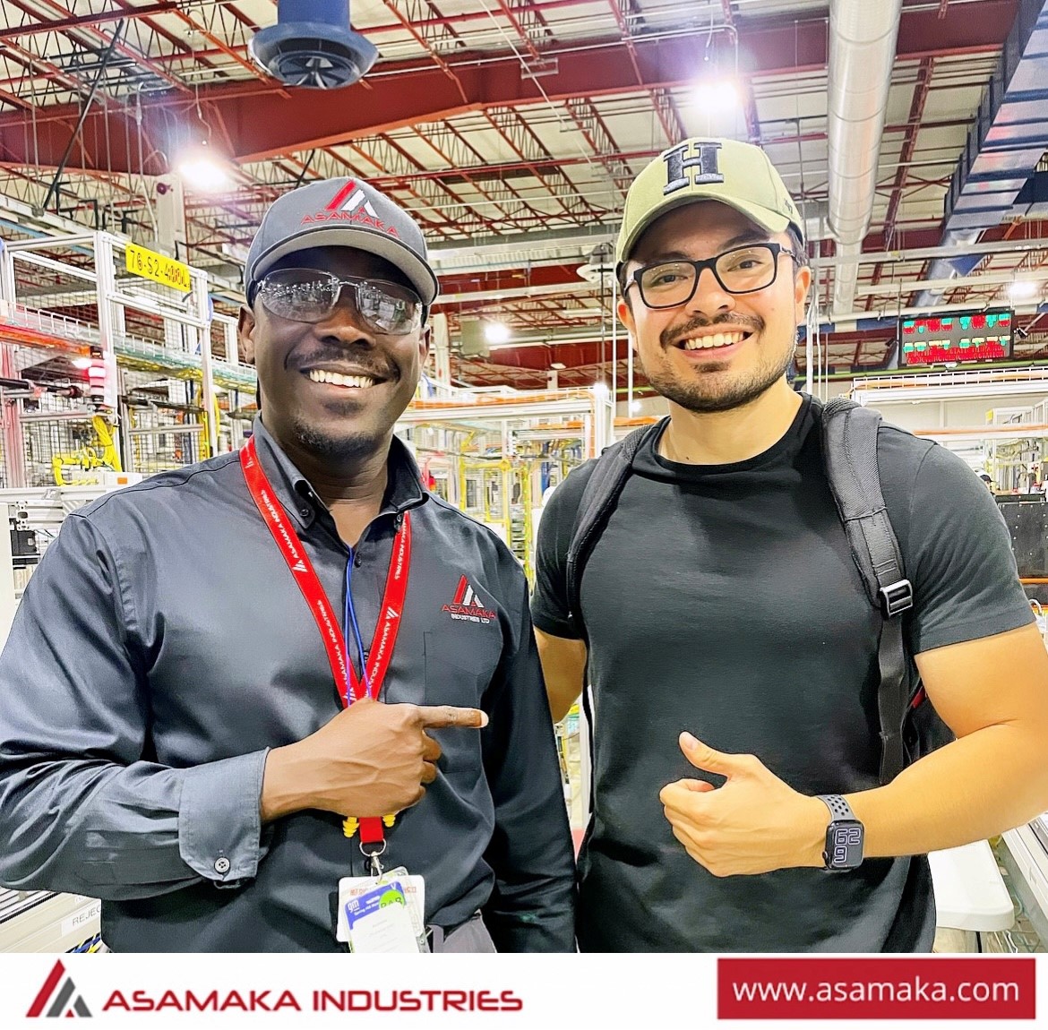 Celebrating the journey of collaboration with Irving. It's been a pleasure witnessing your robot programming expertise in action. Best of luck in your future endeavors!

#celebration #robotprogramming #programming #future #automation #eee #engineering #expert #asamakaindustries