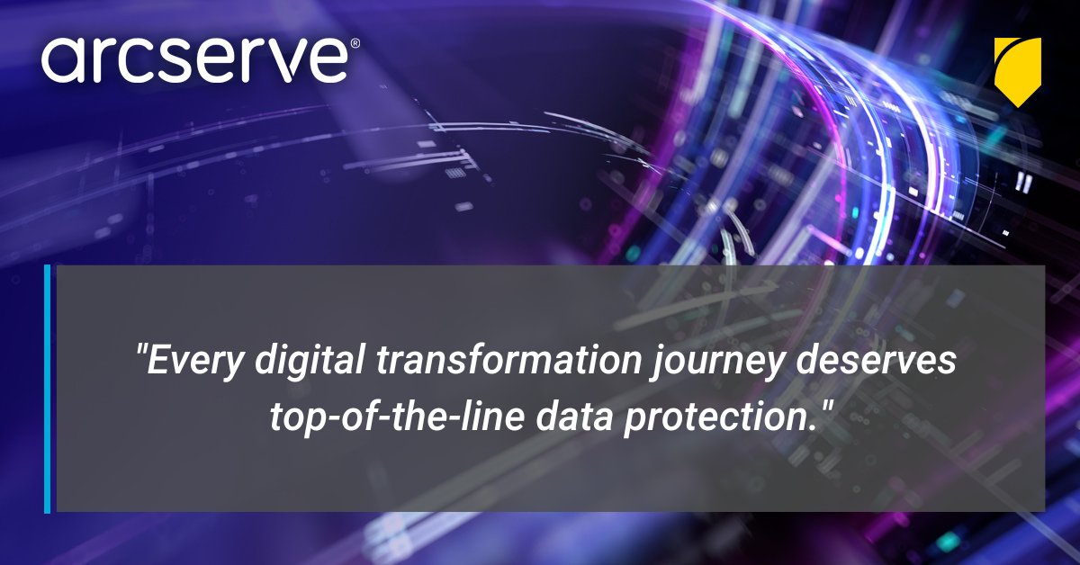 Arcserve's tweet image. We fuel our top-tier #DataProtectionSolutions with co-creation amongst some of the greatest technology companies in the world. 🙏 

okt.to/9gvxTw