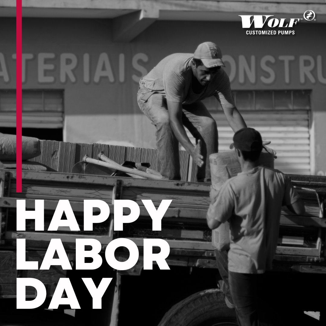 WolfPump's tweet photo. We will be closed on Monday, September 4th, to observe the Labor Day holiday. The team will be back in office on 9/5 to assist you. Have a great Labor Day weekend! #WolfPumps https://t.co/hJUEuqd6mC