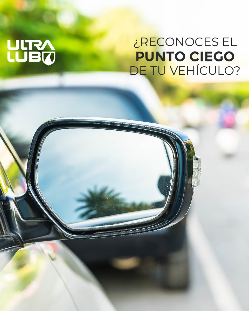 Ultralubvzla's tweet photo. ¿Reconoces el punto ciego de tu vehículo?🚗
Aquellas zonas que no se alcanzan a ver en los espejos retrovisores, generalmente porque los marcos o bordes de la carrocería obstaculizan la visión.  Siempre toma precauciones al cambiar de carril https://t.co/wYaOdqpGW6